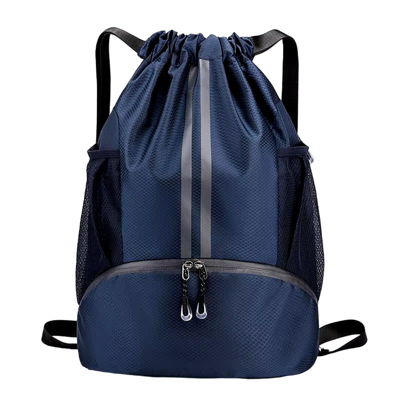 Foldable Waterproof Gym Bag Fitness Backpack Drawstring Shop Pocket Hiking Camping Beach Swimming Men Women Sports Bags